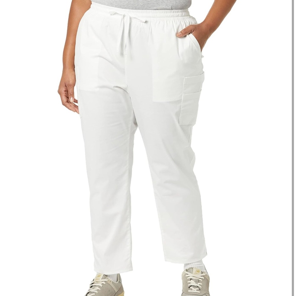 ⚡️Amazon Essentials White Quick Dry Scrub Pants Size XXL - Picture 3 of 4
